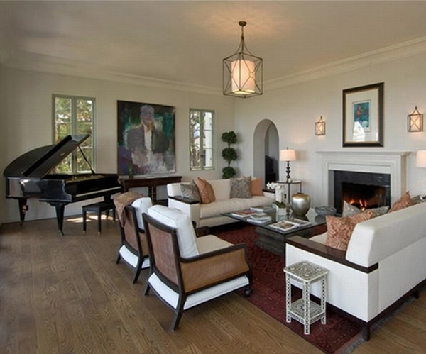 Một phòng khách mang phong cách cổ điển