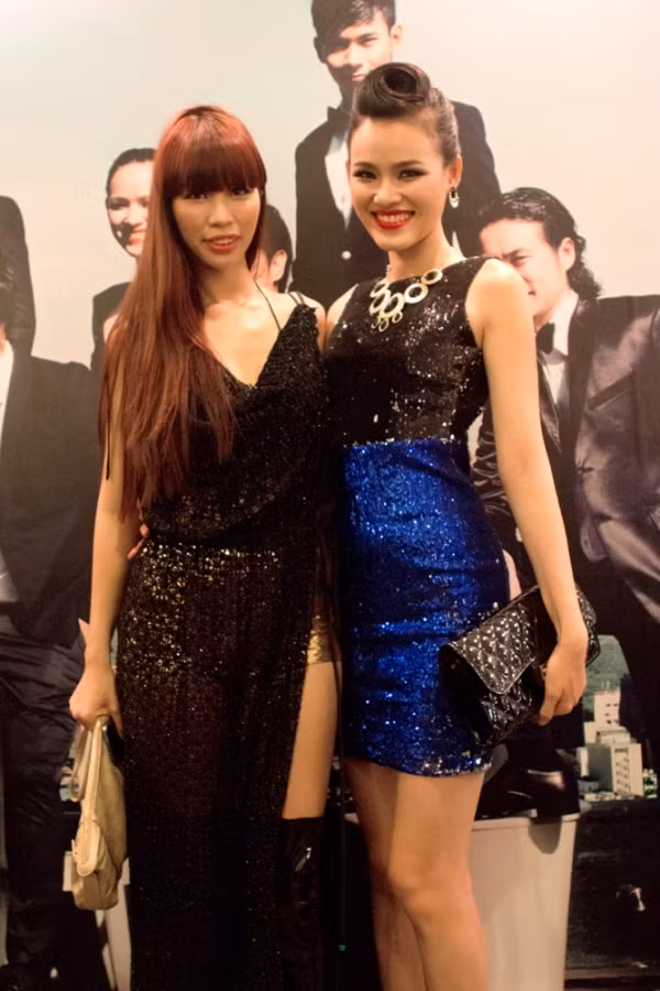 Hà Anh và học trò Tuyết Lan