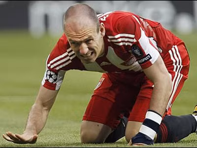 Robben đã chơi hay trong ngày trở lại Bernabeu, nhưng không thể giúp "Hùm xám" giành thắng lợi. Ảnh: BBC. Robben đã chơi hay trong ngày trở lại Bernabeu, nhưng không thể giúp