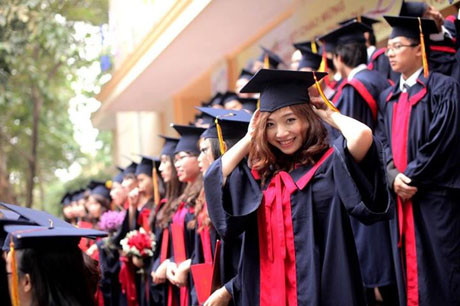 Nữ sinh Hà thành rạng ngời ngày khoác áo cử nhân ảnh 11