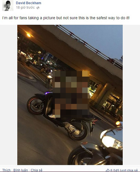 Cãi lộn trên fanpage Beckham: Bạn trẻ Việt lại tự làm xấu mình ảnh 1