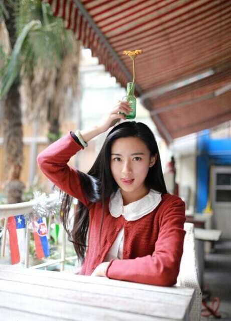 Nữ sinh Trung Quốc bỗng nổi tiếng vì xinh tựa sao Hàn ảnh 5