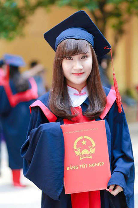 Nữ sinh Hà thành rạng ngời ngày khoác áo cử nhân ảnh 5