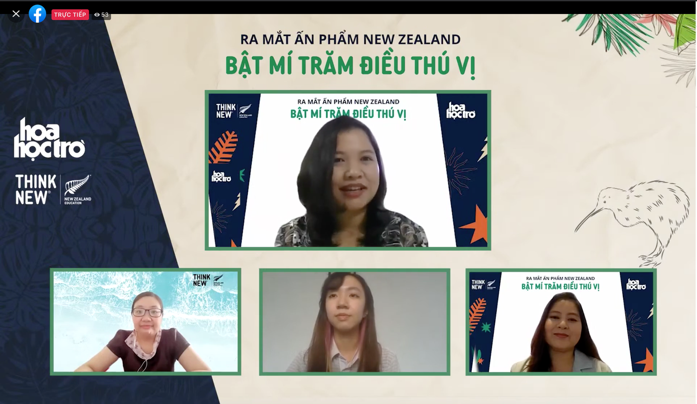 Chị Đoàn Bảo Châu cảm thấy vui và may mắn khi có cơ hội tham gia thực hiện cẩm nang "New Zealand - Bật mí trăm điều thú vị".