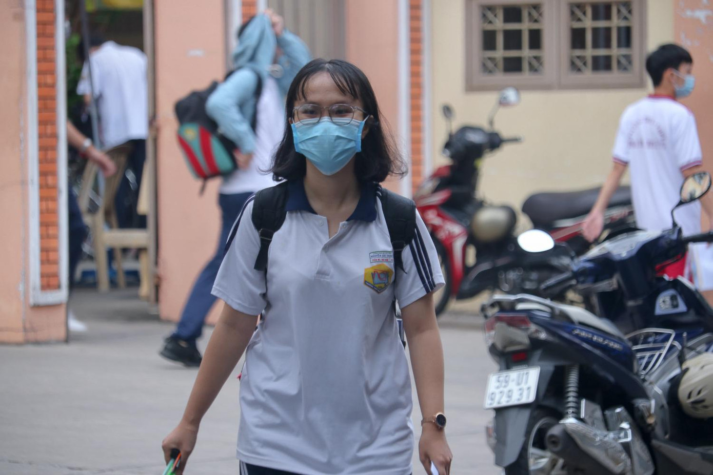 Phần lớn thí sinh dự đoán bài làm đạt trên 7 điểm - Ảnh: Viên Vy Phần lớn thí sinh dự đoán bài làm đạt trên 7 điểm - Ảnh: Viên Vy