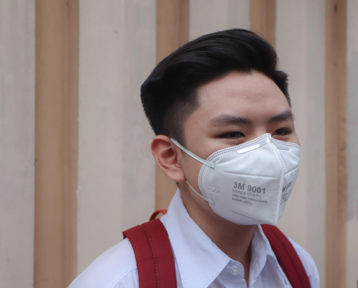 Quốc Anh hài lòng với bài thi môn Toán - Ảnh: Viên Vy Quốc Anh hài lòng với bài thi môn Toán - Ảnh: Viên Vy