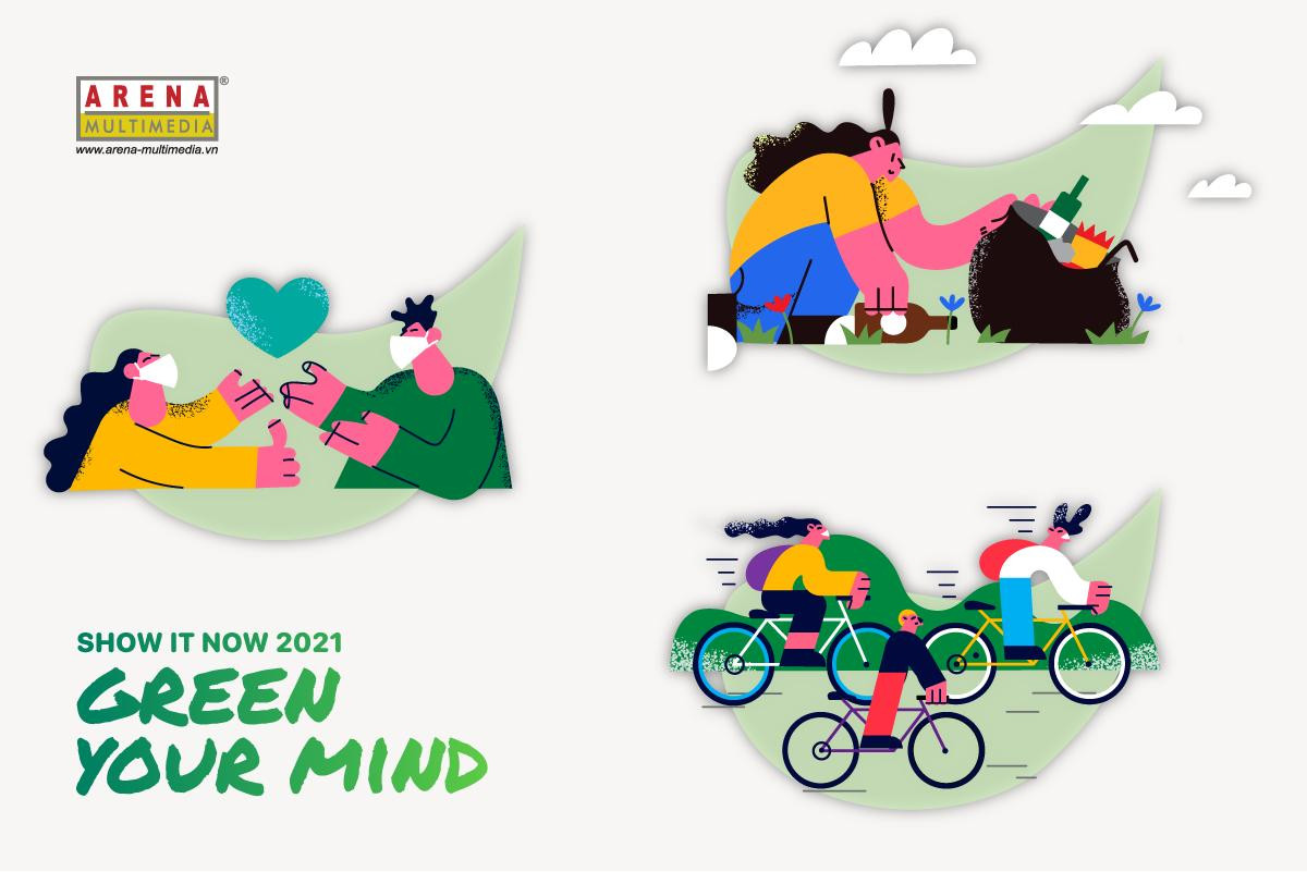 "Green your mind" - Slogan yêu thích của "người chơi hệ xanh" "Green your mind" - Slogan yêu thích của "người chơi hệ xanh"