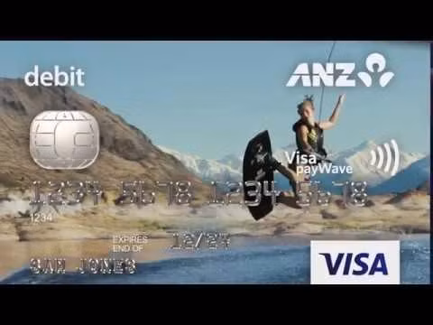 Hình ảnh một thẻ ngân hàng tại New Zealand - Ảnh: Đoàn Bảo Châu