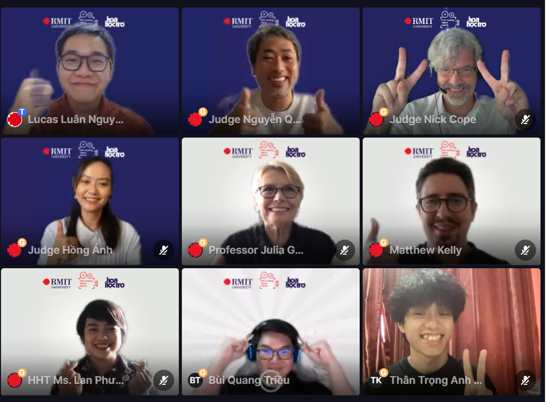 Bộ phim "Shut" của đội The Flow được giám khảo Nguyễn Quang Dũng khen hết lời.