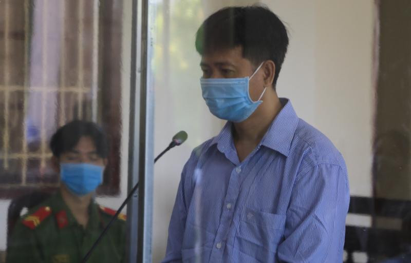 Bị cáo Nguyễn Trung Thành.