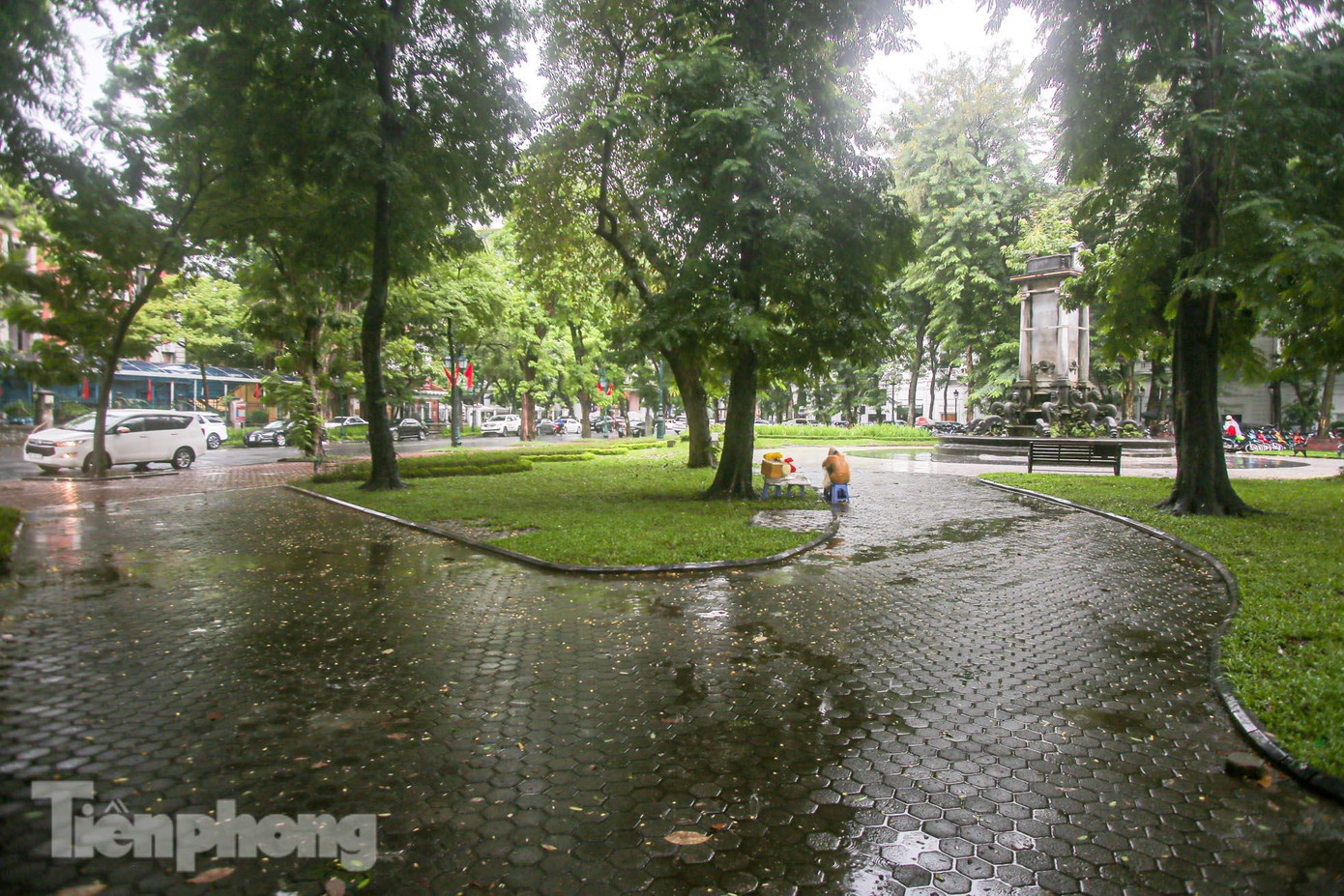 Bên cạnh đó sẽ cải tạo các hạng mục gồm: Lát lại hè, đường dạo bằng đá Granit; bổ sung cây xanh, thảm cỏ theo hướng trồng các dải cây tầm thấp dọc theo vỉa hè để tách biệt giữa không gian vườn hoa với đường phố; trồng bổ sung các loài cây có tán cao, giải phóng tầm nhìn hướng về mặt tiền các công trình trọng điểm. Bổ sung trang thiết bị đô thị đồng bộ gồm thùng rác, ghế ngồi, hệ thống chiếu sáng... Đến nay, UBND quận Hoàn Kiếm đã thực hiện xong các thủ tục đầu tư và lựa chọn nhà thầu thi công và sẽ thi công trong tháng 9 năm 2022.