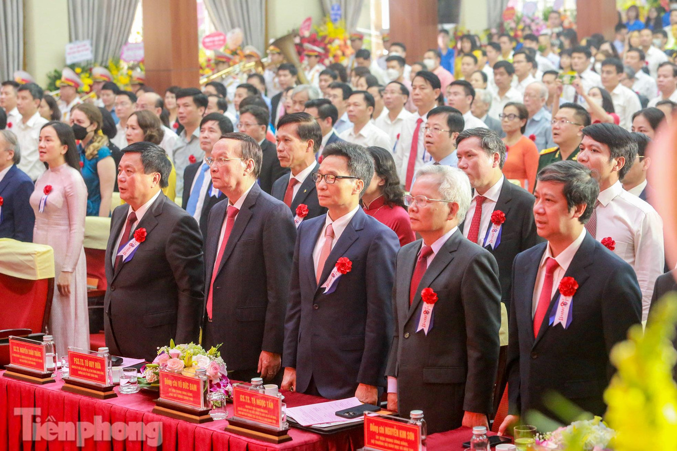 Lễ kỷ niệm 60 năm thành lập Học viện Báo chí và Tuyên truyền và đón nhận Huân chương Độc lập hạng Ba (1962-2022) được tổ chức trang trọng vào sáng 11/9
