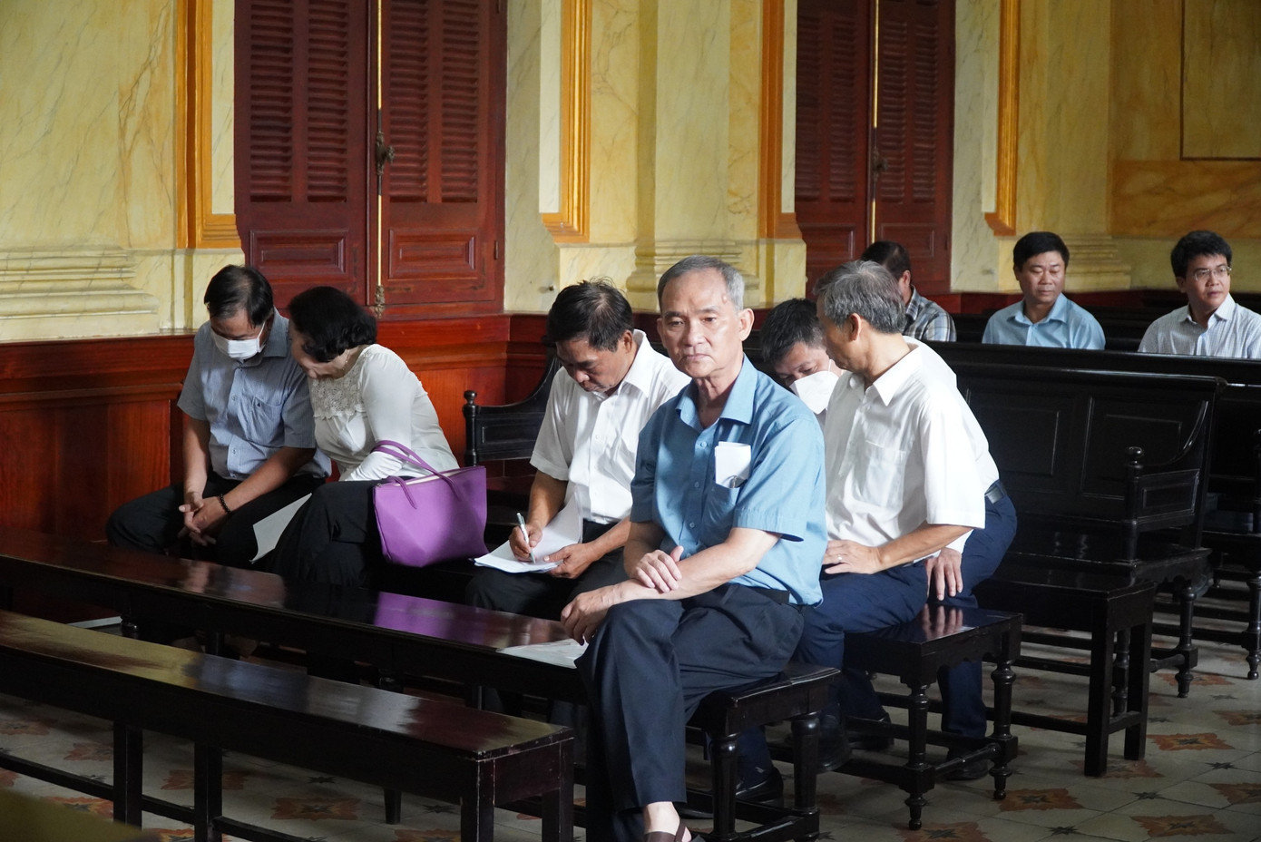 Phiên tòa xét xử vụ Resco sáng nay 4/7.