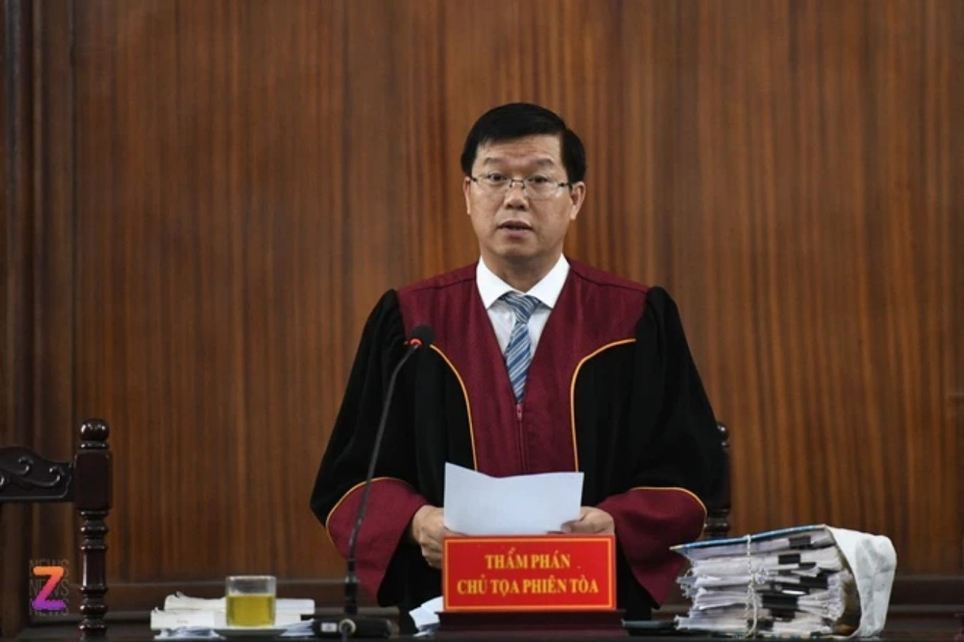 Thẩm phán Ngô Ngọc Thắng - Chủ tọa phiên tòa. Thẩm phán Ngô Ngọc Thắng - Chủ tọa phiên tòa.