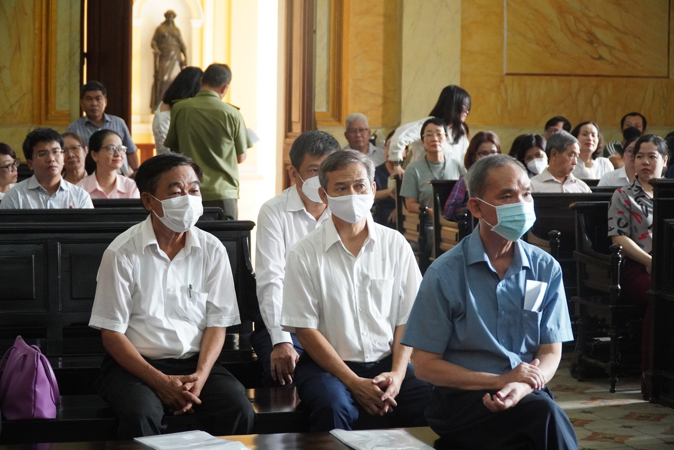 Một góc phòng xử án phiên tòa vụ Resco. Một góc phòng xử án phiên tòa vụ Resco.