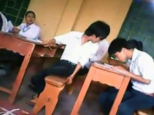 Việc lộ clip gian lận thi cử sớm nằm ngoài ý muốn của anh N