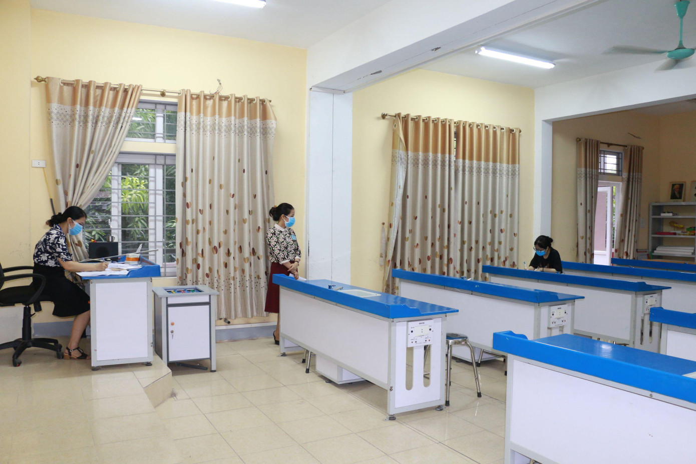 Thí sinh F1 ở Nghệ An được bố trí một phòng thi riêng.