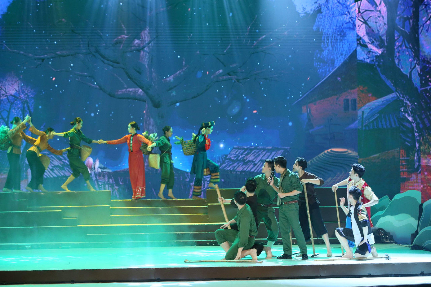 Chương trình nghệ thuật chào mừng Hội nghị Văn hóa toàn quốc năm 2021.