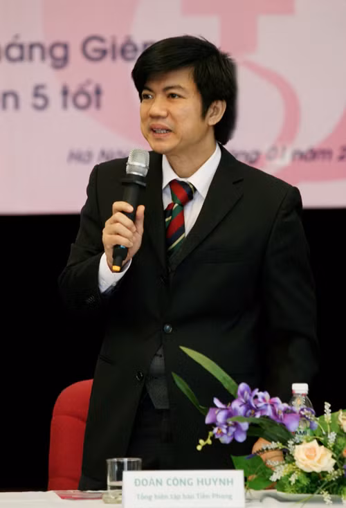 Tổng Biên tập Báo Tiền Phong Đoàn Công Huynh. Tổng Biên tập Báo Tiền Phong Đoàn Công Huynh