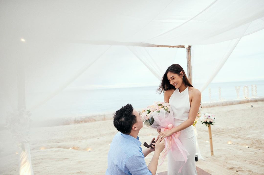 Nicolene Limsnukan hạnh phúc bên bạn trai doanh nhân Guntapon Mahanonda.