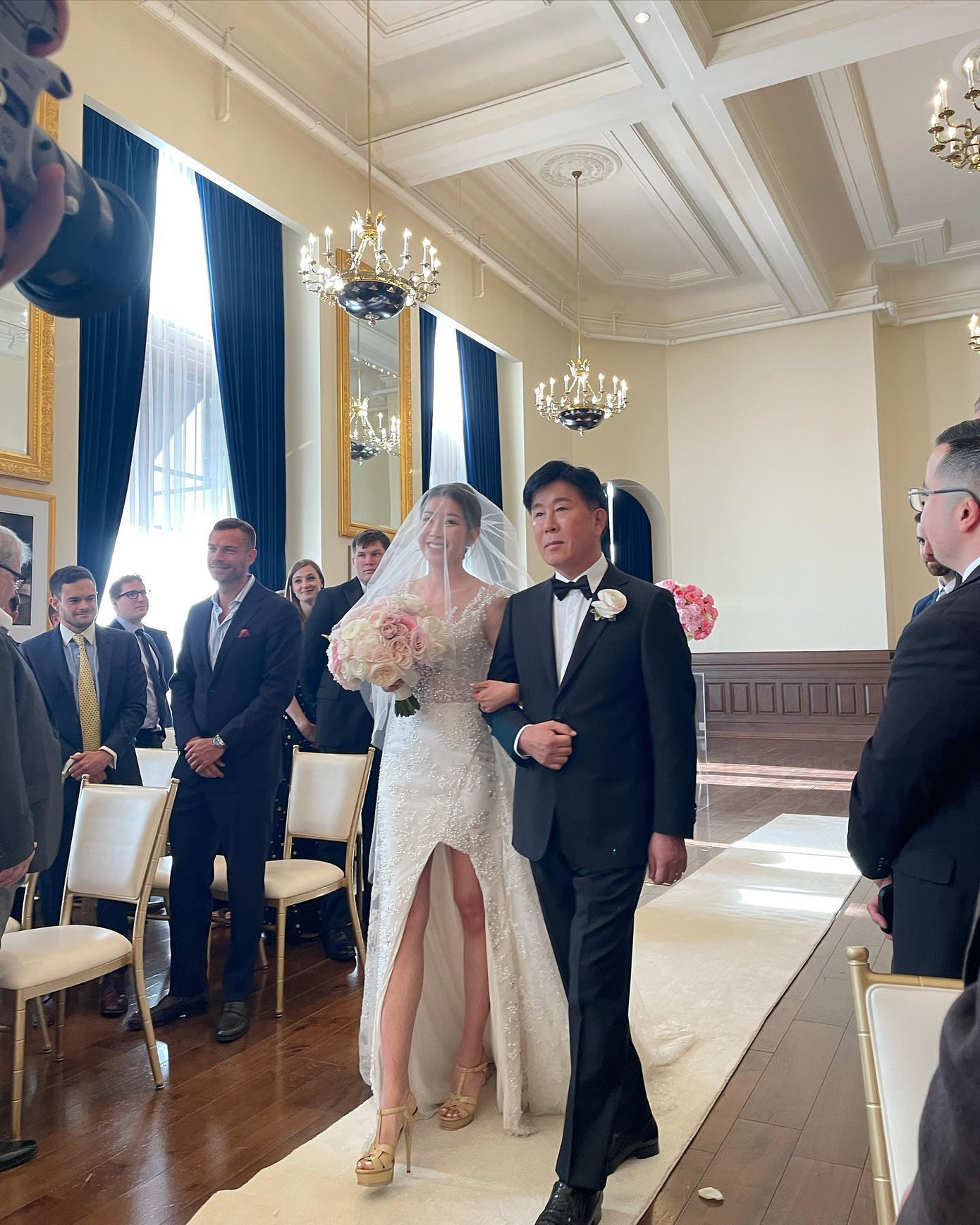 Những hình ảnh trong hôn lễ của Jenny Kim tổ chức ở Mỹ.