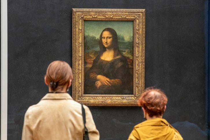 Hàng triệu người ghé bảo tàng Louvre xem Mona Lisa mỗi năm. Ảnh: Getty Images. Hàng triệu người ghé bảo tàng Louvre xem Mona Lisa mỗi năm. Ảnh: Getty Images.