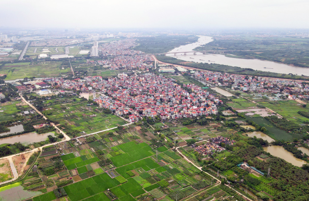 Một góc của huyện Gia Lâm