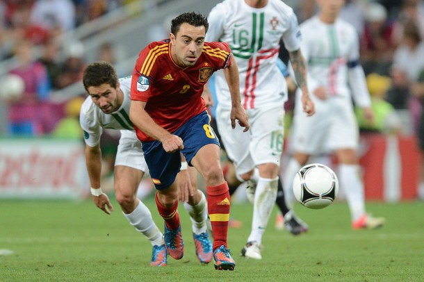 Xavi quá sa sút phong độ so với chính anh cách đây vài năm. Xavi quá sa sút phong độ so với chính anh cách đây vài năm