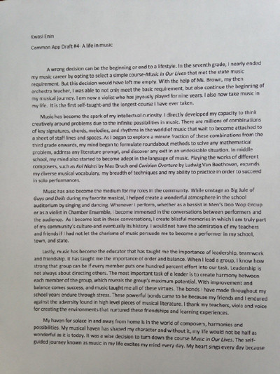 Bài luận đưa nam sinh tới 8 trường Ivy ảnh 1