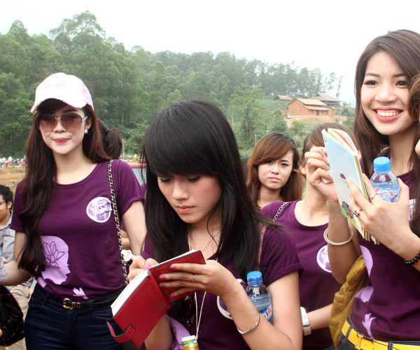 Không quên ghi chép lại thông tin hướng dẫn