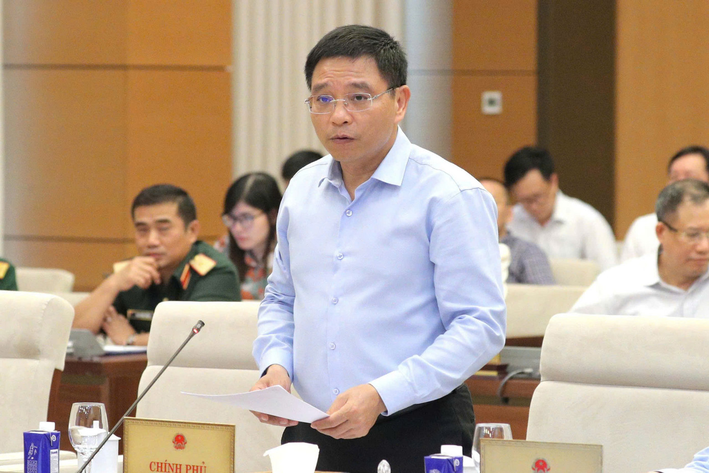 Bộ trưởng Tài chính Nguyễn Văn Thắng. Bộ trưởng Tài chính Nguyễn Văn Thắng.