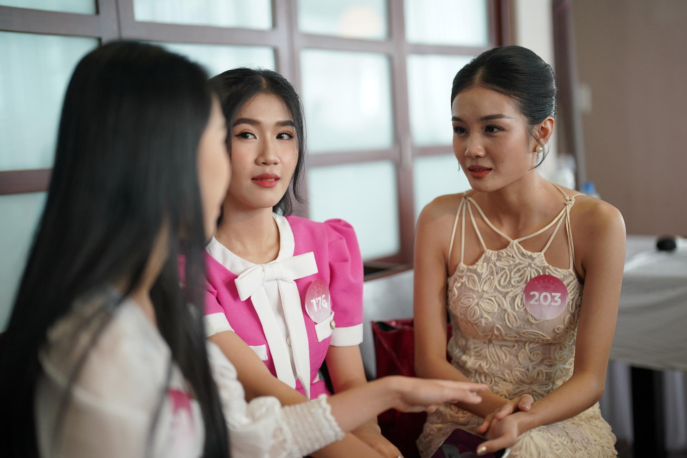 Ban tổ chức bố trí khu vực ăn uống, nghỉ ngơi cho thí sinh trong quá trình chờ đợi ban giám khảo ra quyết định cuối cùng.