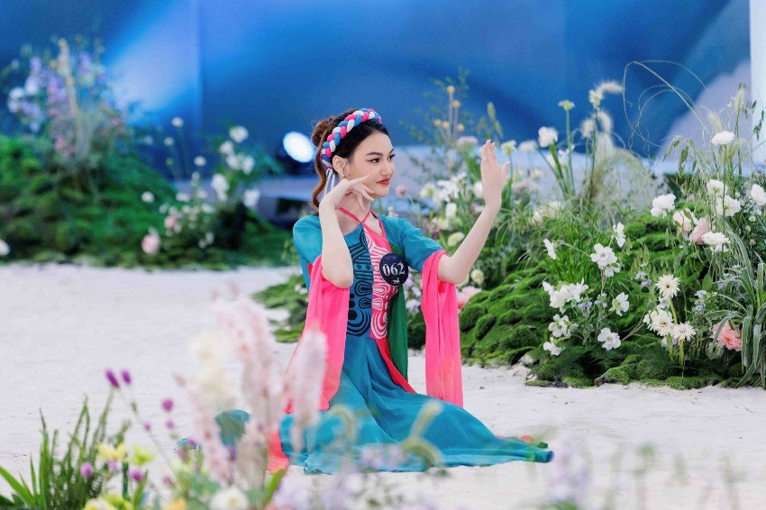 Phần thi của thí sinh Nguyễn Thị Thu Trang.