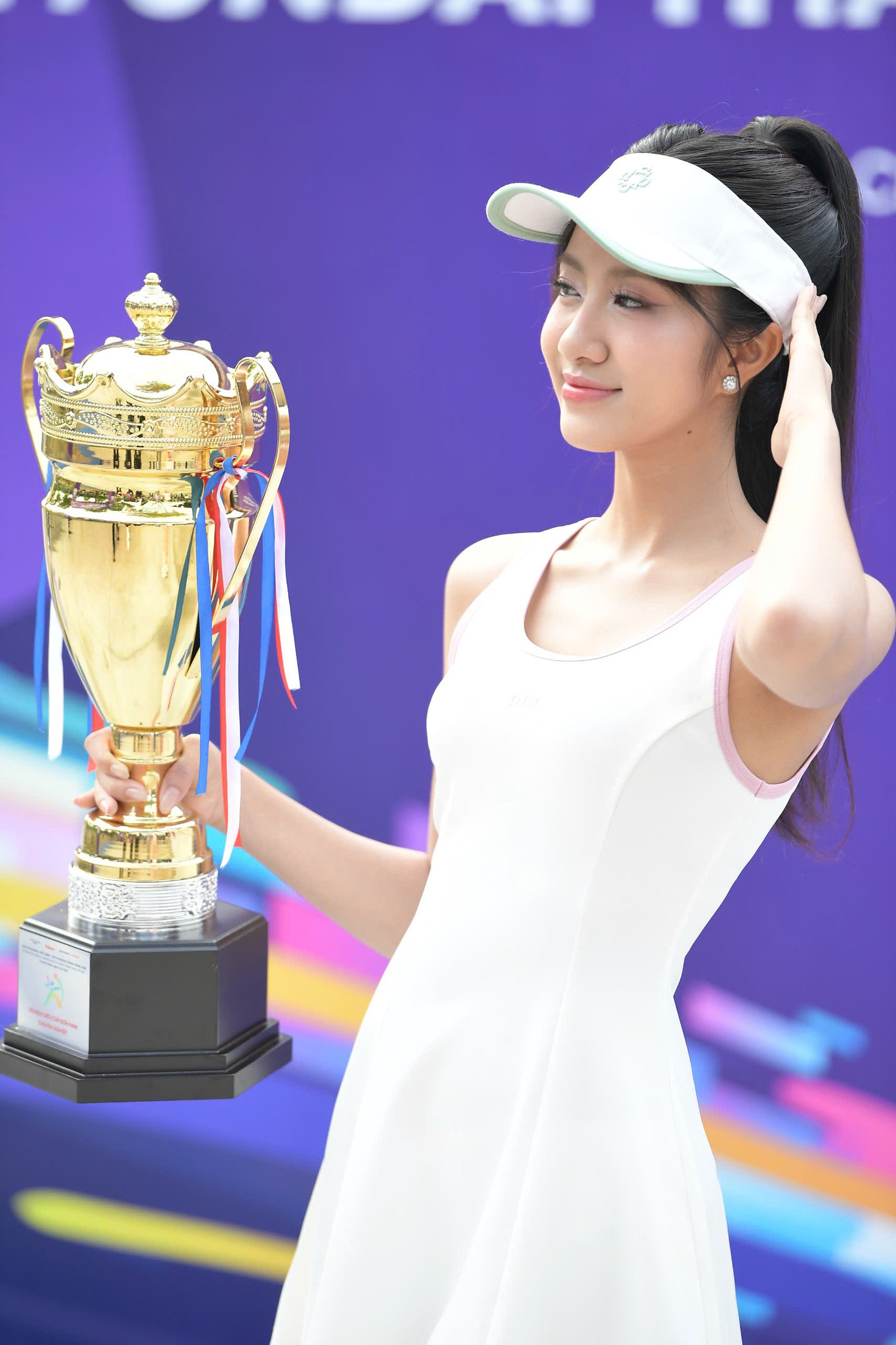 Hoa hậu Hà Trúc Linh cho biết Giải Pickleball Việt Nam - Cúp Hyundai Thành Công 2025 do Báo Tiền Phong tổ chức có quy mô lớn, tổ chức chuyên nghiệp. Dù chưa từng chơi pickleball, cô nói sẽ thử sức trong tương lai.