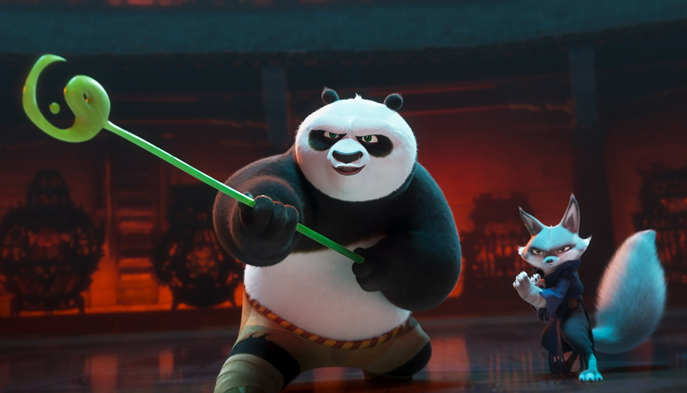 Hình ảnh trong Kung Fu Panda 4. Hình ảnh trong Kung Fu Panda 4.