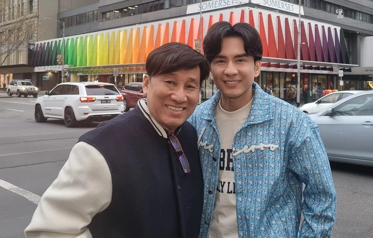 Ông Hoàng Tuấn - quản lý của ca sĩ Đan Trường.