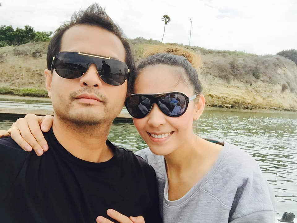 Vợ chồng nghệ sĩ Đức Tiến - Bình Phương.