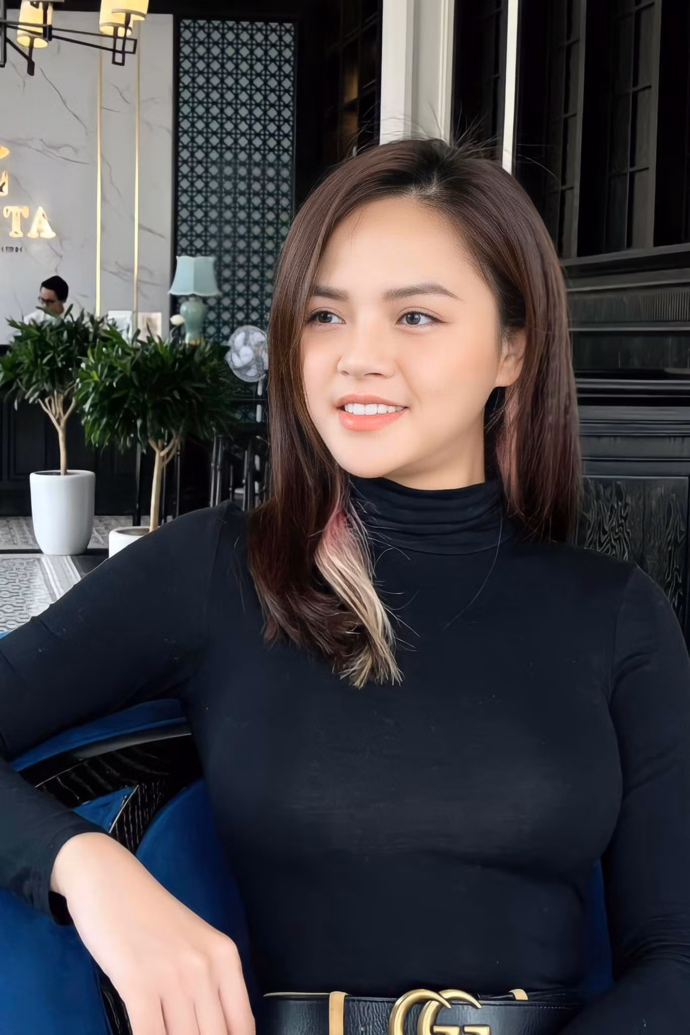 Diễn viên Thu Quỳnh mang bầu.