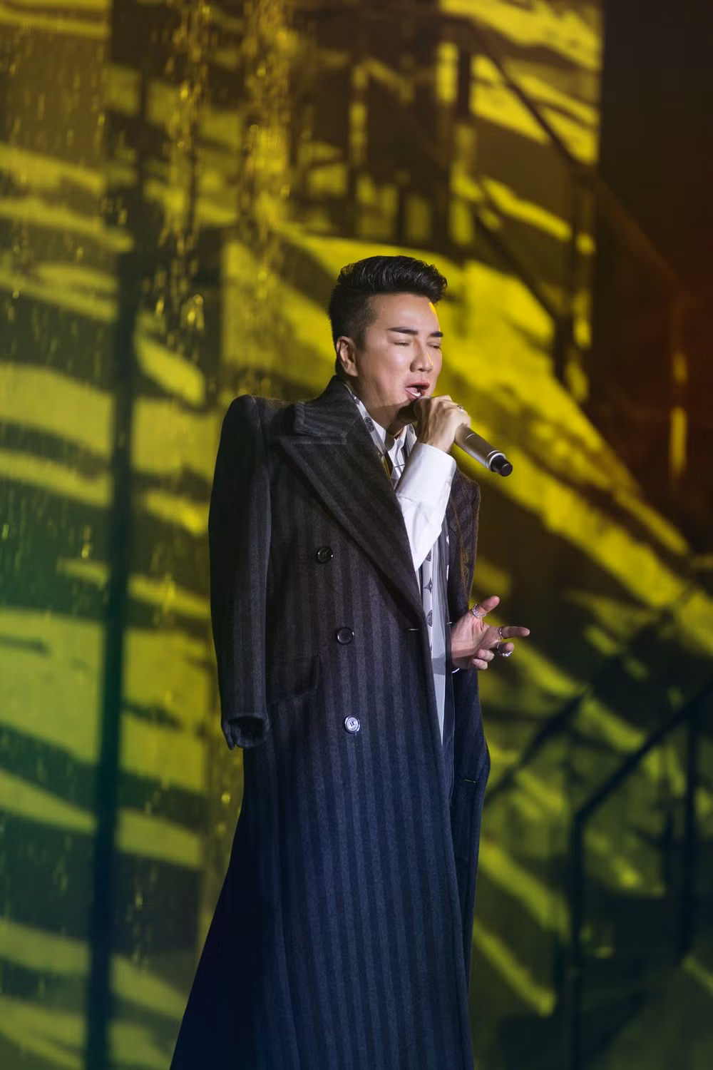 Đàm Vĩnh Hưng trong live show Ngày em thắp sao trời tối 4/5.