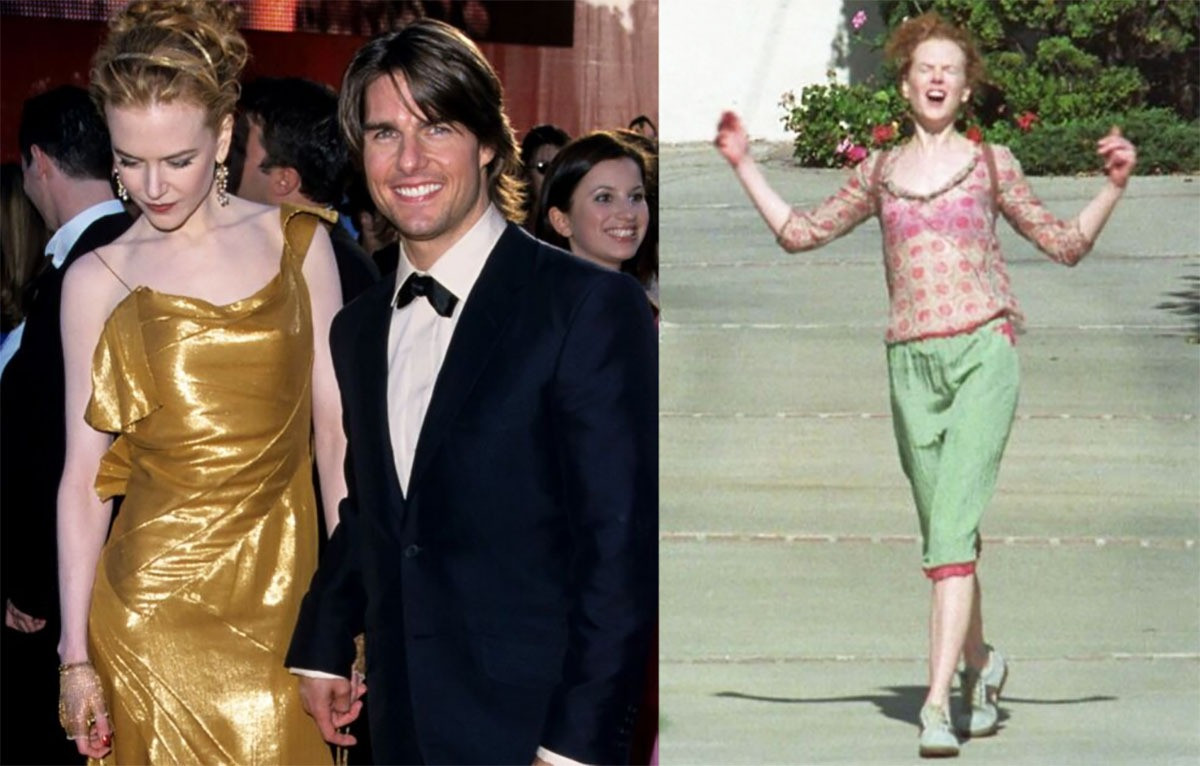 Khoảnh khắc Nicole Kidman hò hét trước tòa án sau khi ly hôn Tom Cruise là một trong những bức ảnh nổi tiếng nhất giới Hollywood. Khoảnh khắc Nicole Kidman hò hét trước tòa án sau khi ly hôn Tom Cruise là một trong những bức ảnh nổi tiếng nhất giới Hollywood.