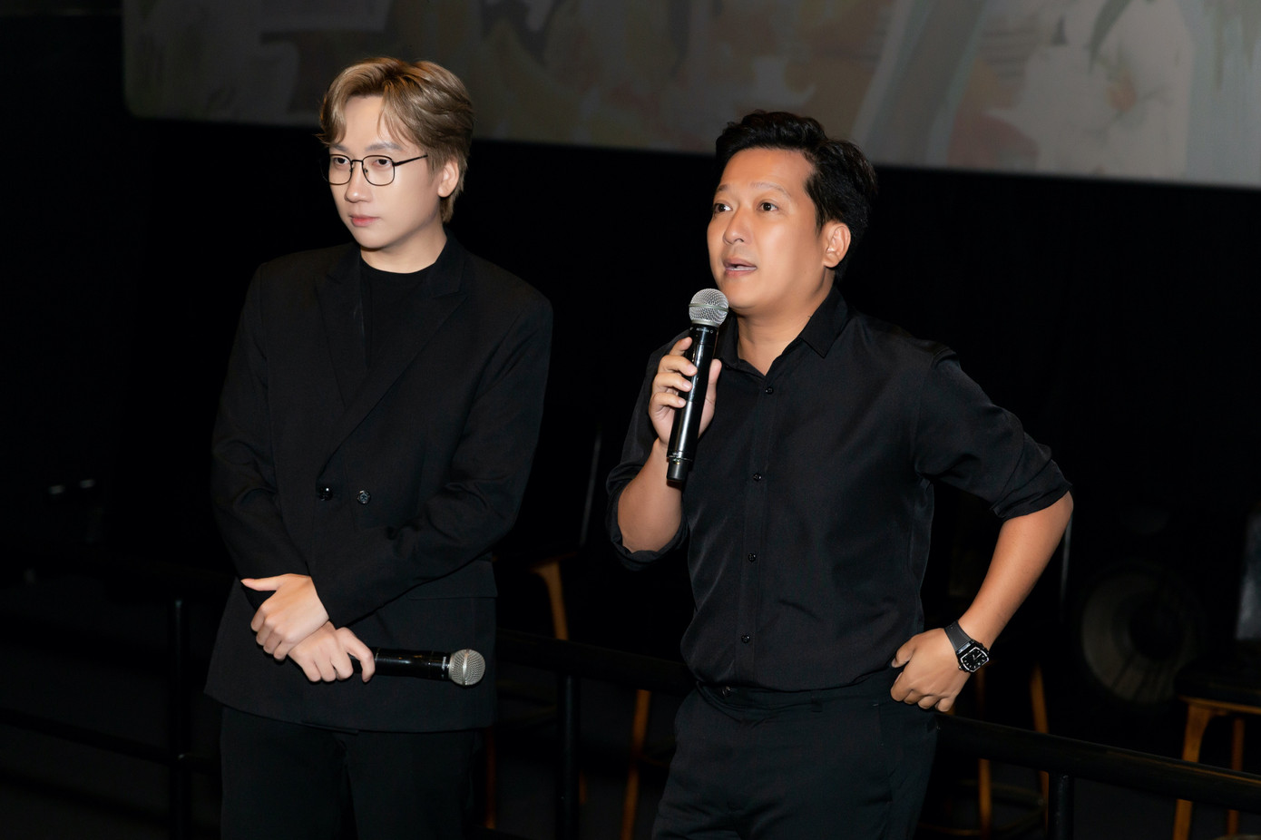 Trường Giang đến ủng hộ LyLy trong buổi ra mắt EP LoveLy.