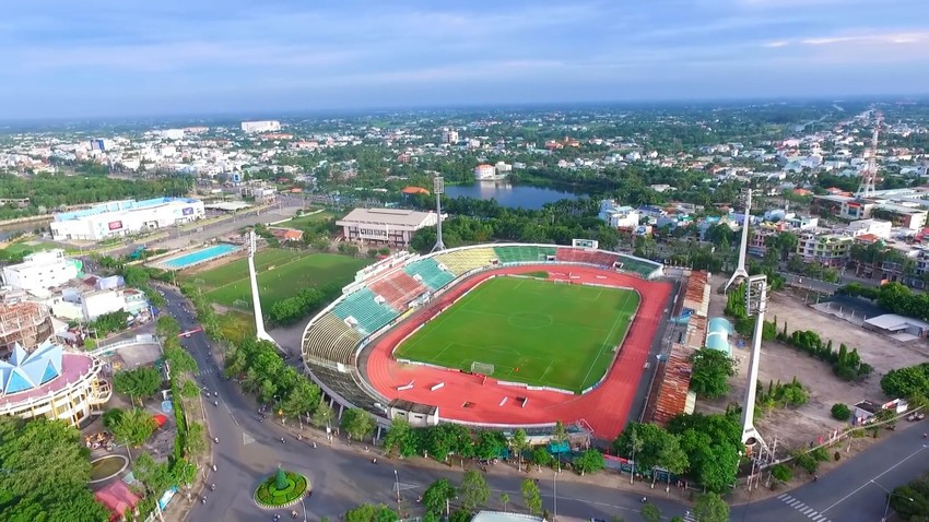 Sân vận động Long An sẽ quy hoạch thành trung tâm thương mại. Ảnh: ĐỨC CẢNH.