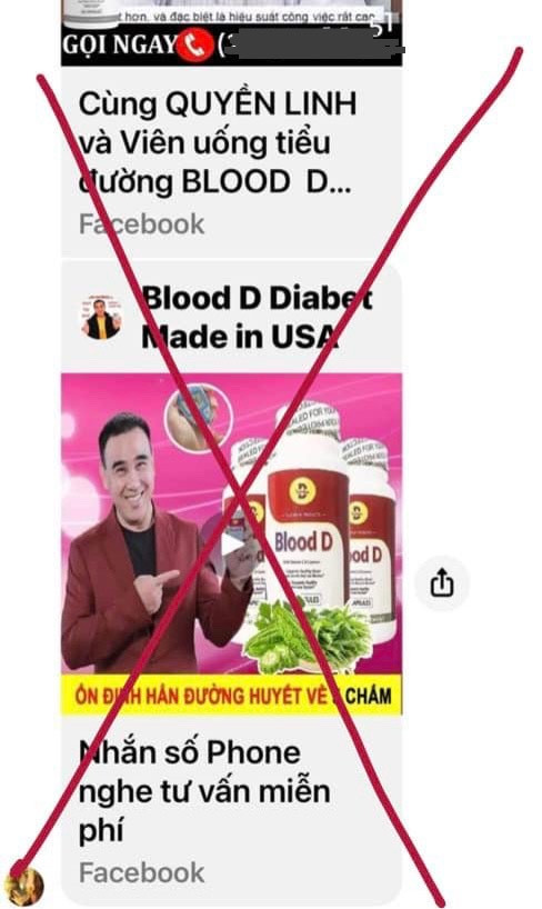 Quyền Linh khẳng định không quảng cáo thực phẩm chức năng, thuốc trị bệnh tràn lan trên mạng xã hội.