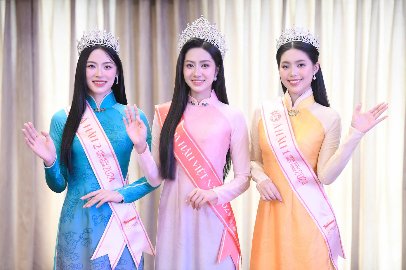 Cuộc thi Hoa hậu Việt Nam 2024 lần đầu nêu ra bốn trụ cột là Nhan sắc - Văn hóa - Trí tuệ - Cống hiến. Ban tổ chức đề cao tất cả 4 trụ cột, khẳng định top 3 có nhiều cơ hội để cống hiến, lan tỏa tất cả điều có ích cho cộng đồng, giới trẻ. “Sau quá trình chấm thi và đặc biệt là màn thể hiện trong chung kết, tôi nhận thấy top 3 có tinh thần tích cực, muốn lan tỏa tới cộng đồng, giới trẻ. Tôi nghĩ các cô gái đã sẵn sàng cho nhiệm kỳ”, nhà báo Phùng Công Sưởng - Trưởng ban tổ chức nói.