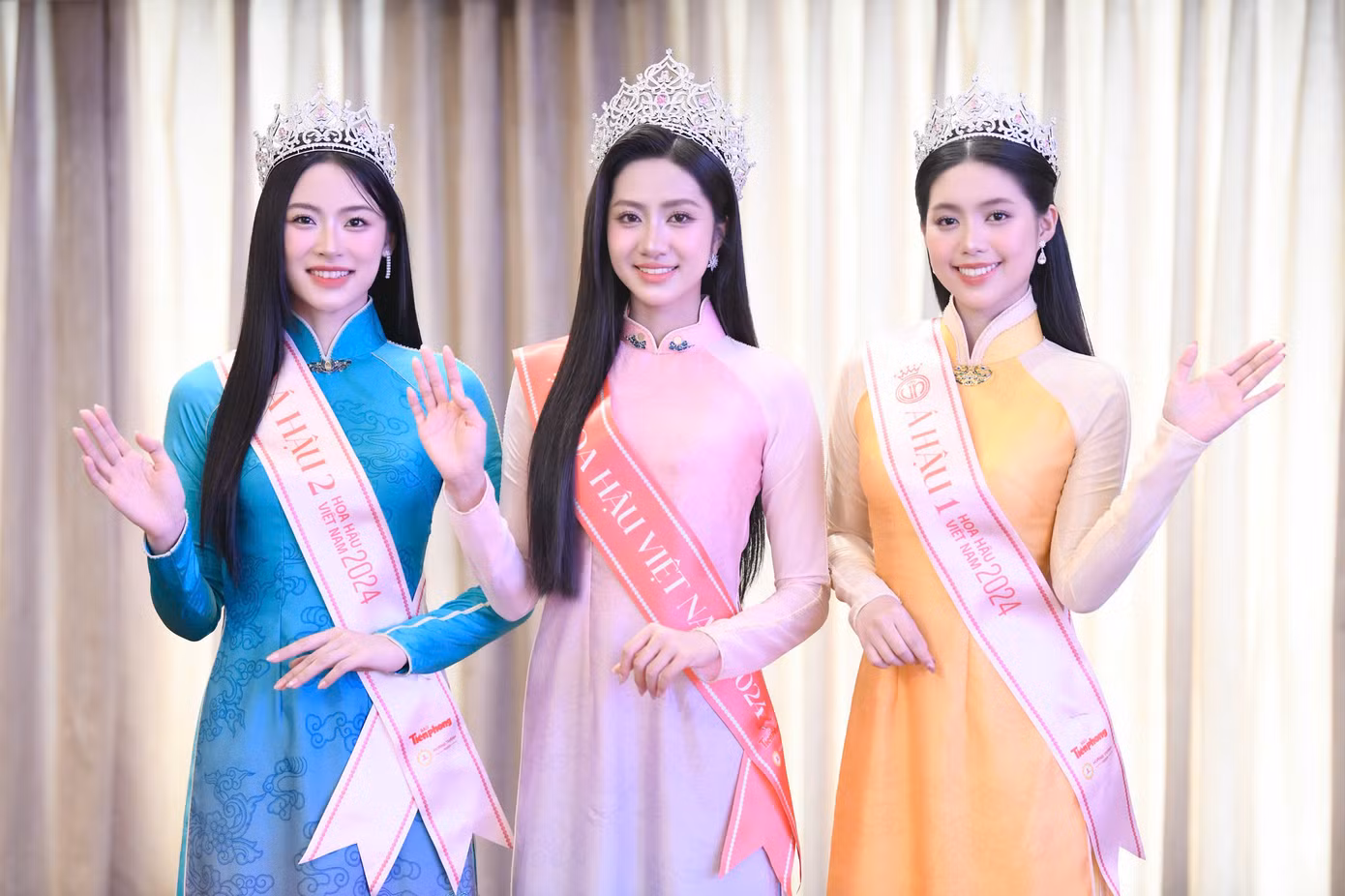Cuộc thi Hoa hậu Việt Nam 2024 lần đầu nêu ra bốn trụ cột là Nhan sắc - Văn hóa - Trí tuệ - Cống hiến. Ban tổ chức đề cao tất cả 4 trụ cột, khẳng định top 3 có nhiều cơ hội để cống hiến, lan tỏa tất cả điều có ích cho cộng đồng, giới trẻ. “Sau quá trình chấm thi và đặc biệt là màn thể hiện trong chung kết, tôi nhận thấy top 3 có tinh thần tích cực, muốn lan tỏa tới cộng đồng, giới trẻ. Tôi nghĩ các cô gái đã sẵn sàng cho nhiệm kỳ”, nhà báo Phùng Công Sưởng - Trưởng ban tổ chức nói.
