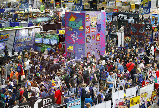 Sự kiện Comic Con quy tụ giới yêu thích manga, cosplayer.
