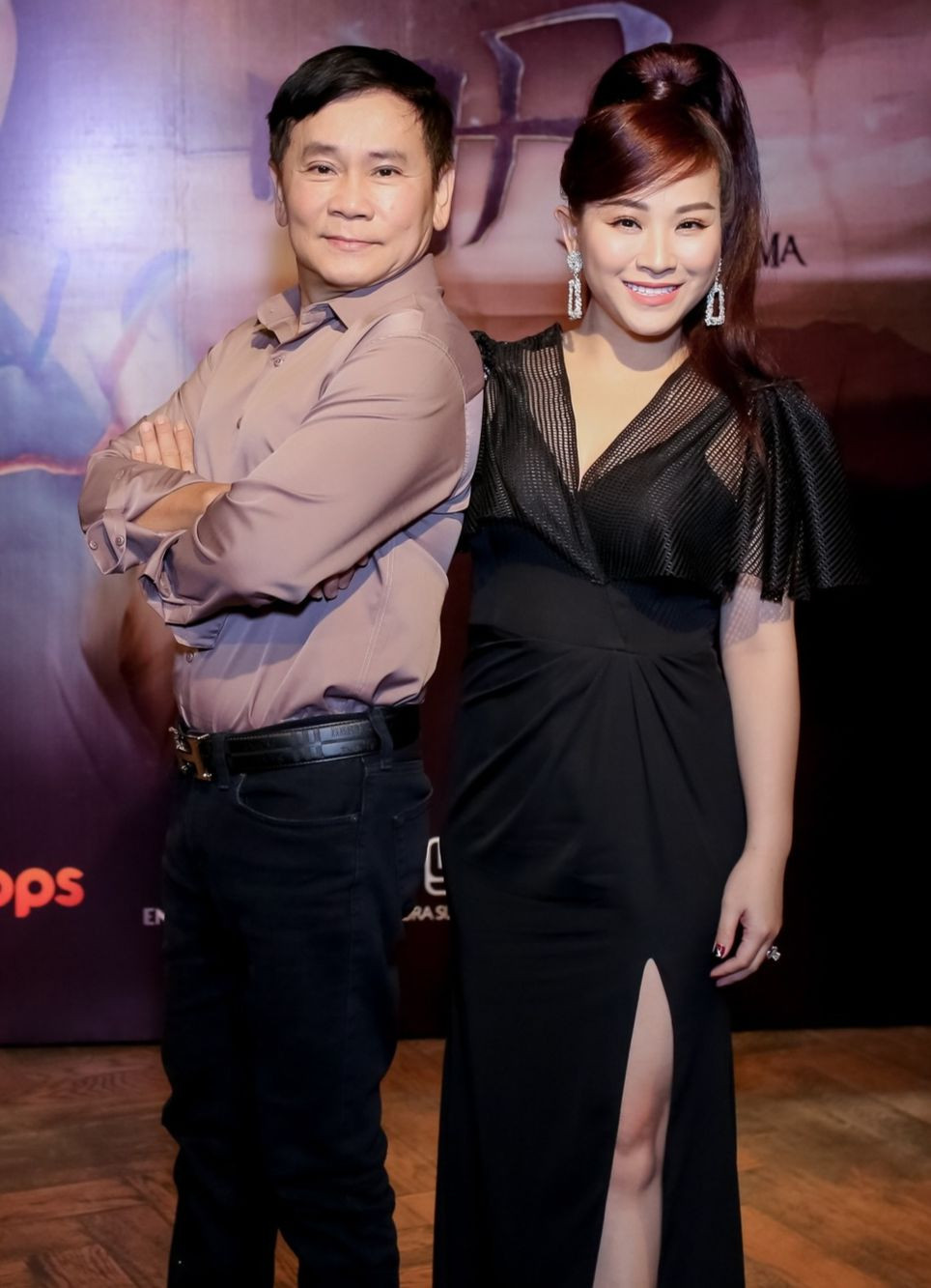 Diễn viên Kiều Linh và Mai Sơn lúc còn là vợ chồng. Diễn viên Kiều Linh và Mai Sơn lúc còn là vợ chồng.