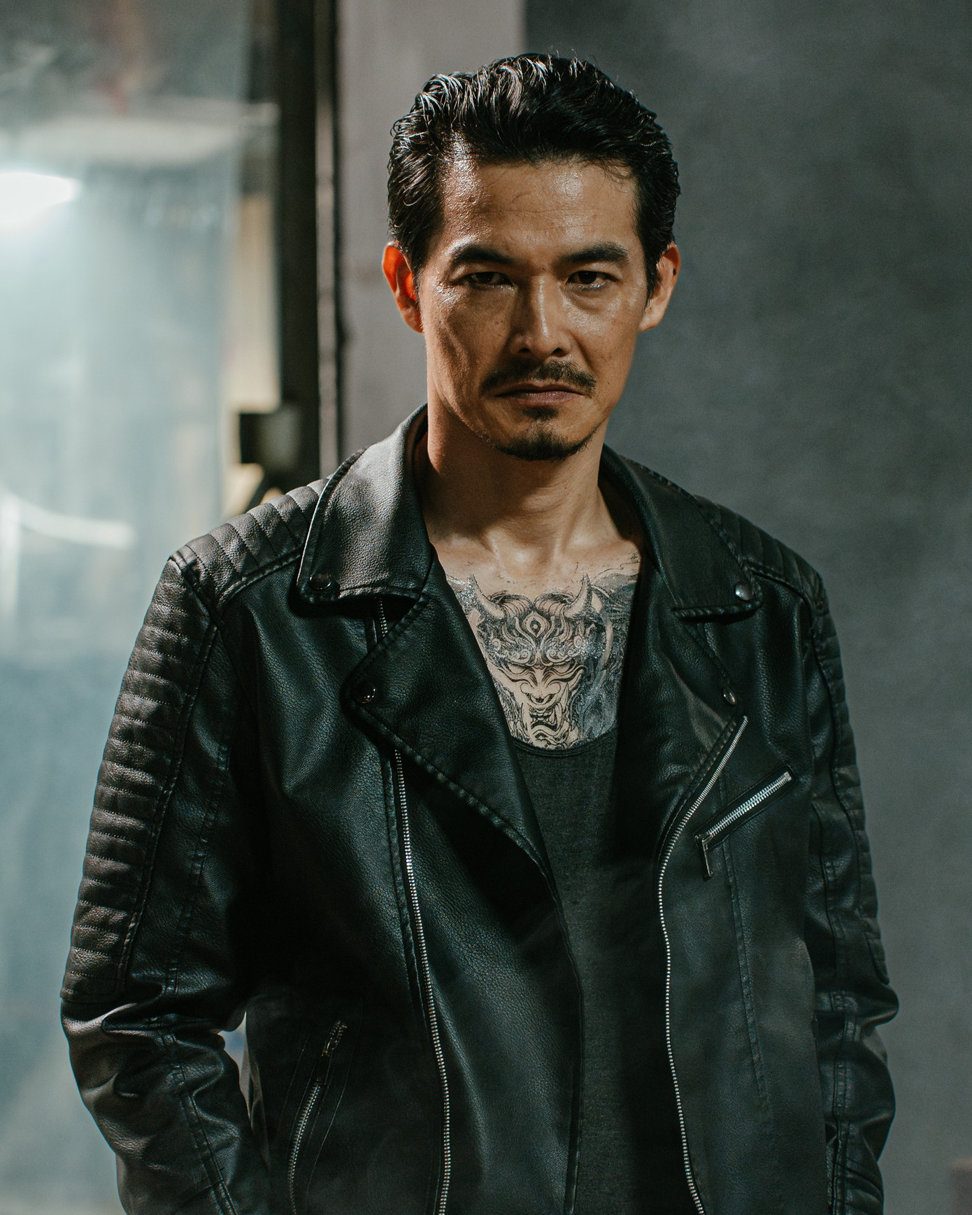 Tạo hình của Quách Ngọc Ngoan trong Hùng long phong bá.