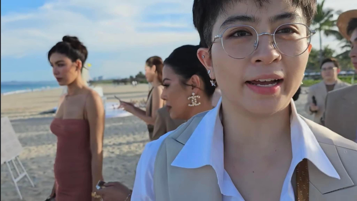 Gil Lê liên tục cập nhật tình hình hôn lễ Puka - Gin Tuấn Kiệt đến khán giả.