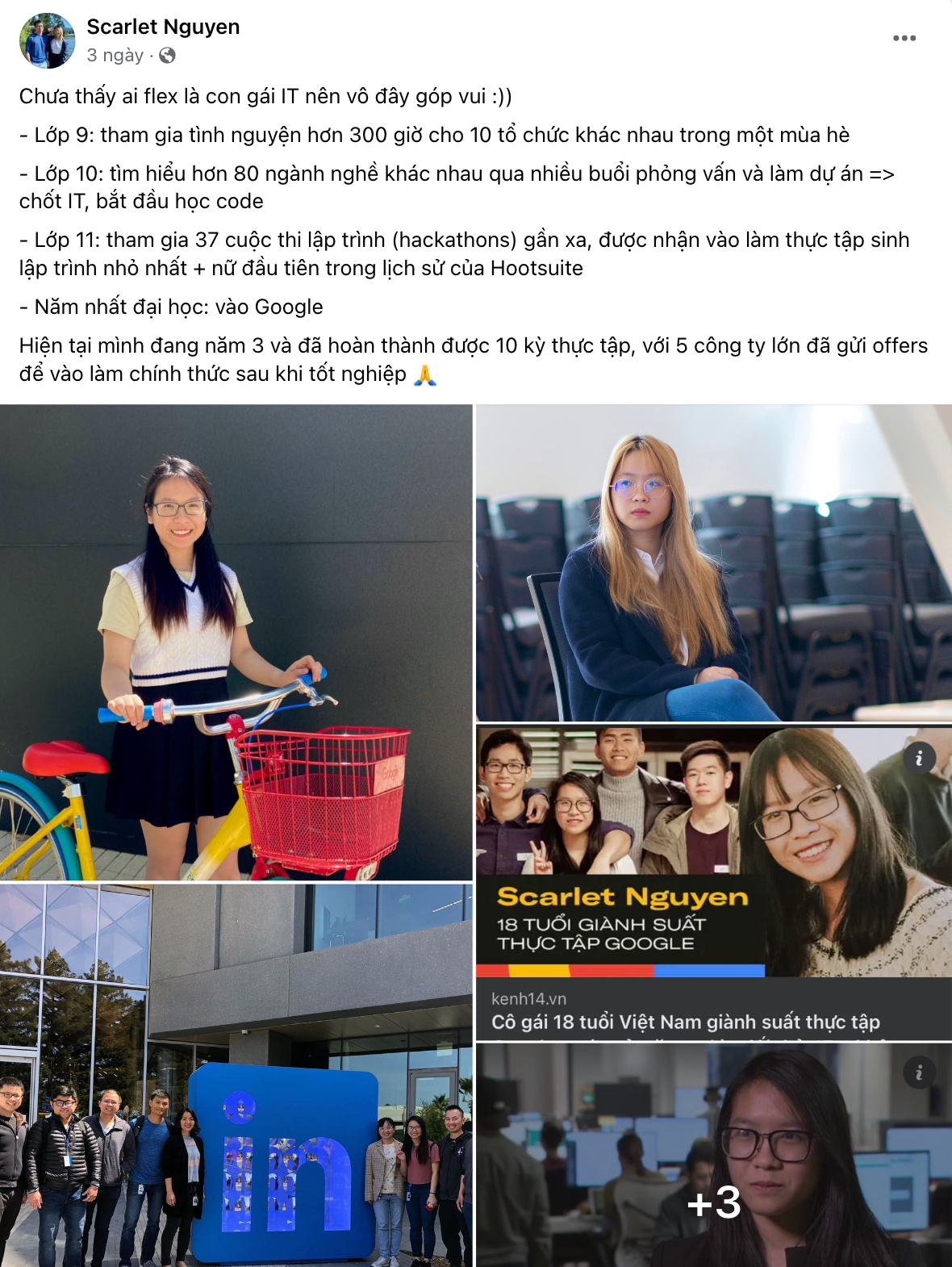 Trào lưu khoe thành tích học tập được cộng đồng mạng ủng hộ.